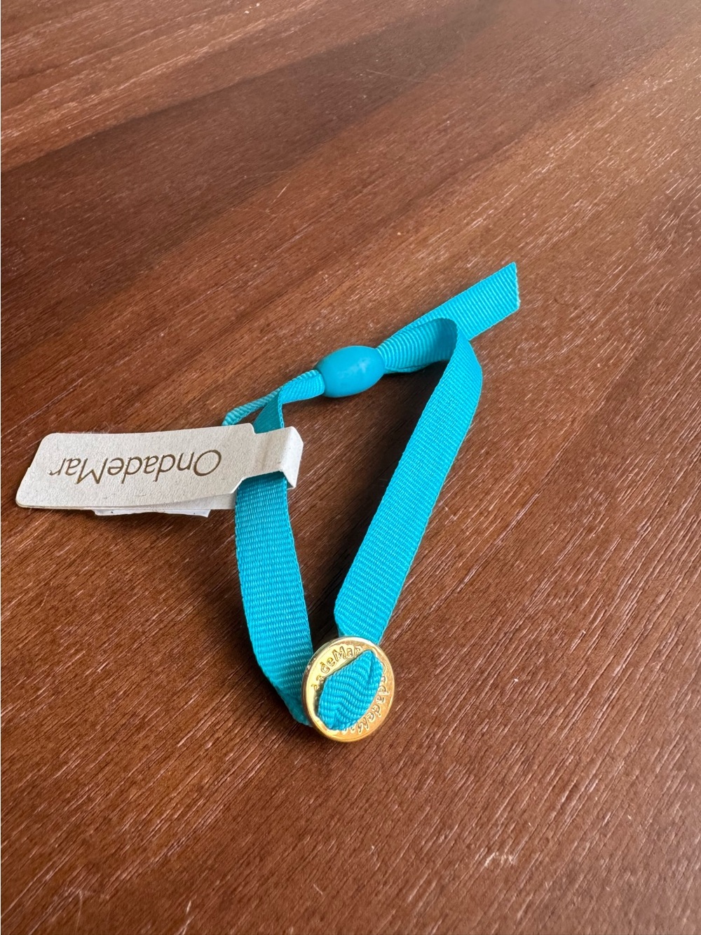 OndadeMar Blue Ribbon Bracelet